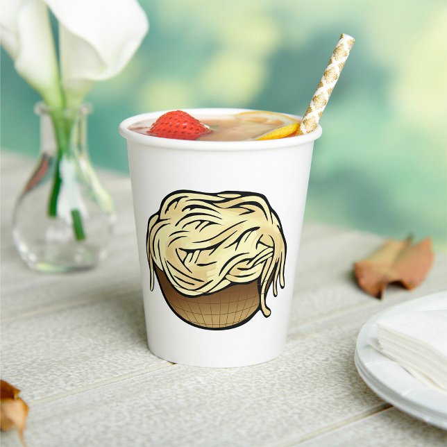 Gobelets En Papier Bol de spaghetti Alimentation de nouilles de pâtes (Créateur téléchargé)