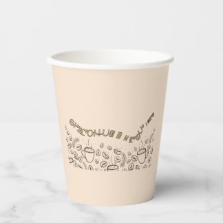 Gobelets En Papier Bon café!