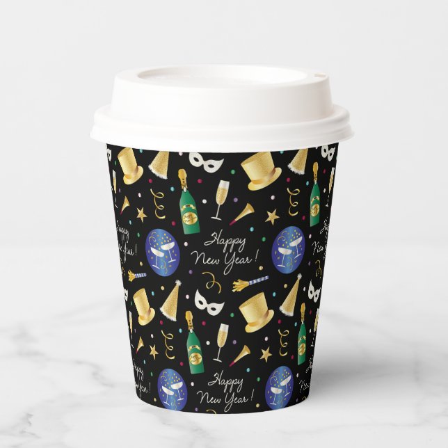 Gobelets En Papier Bonne année (Recto)