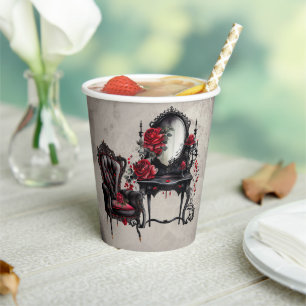 Gobelets En Papier Boudoir   Vanity Mirror et Victorian Parlor