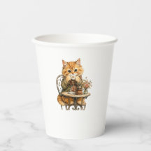 bougie chat mignon, étiquette chaton drôle, chat f