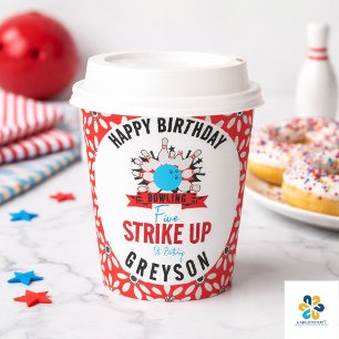 Gobelets En Papier Bowl ! Fun Kids 5Anniversaire Party Bowling