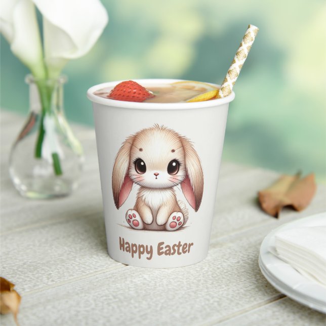 Gobelets En Papier Bunny Earl Wonder (Insitu)
