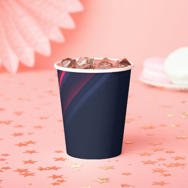 Gobelets En Papier Business Design Gradients Moderne Professionnel (Insitu)
