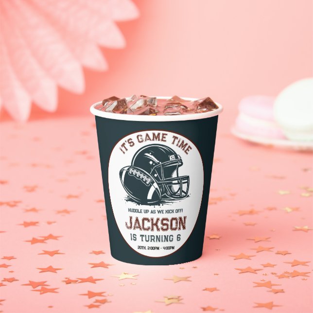 Gobelets En Papier C’est l’heure du jeu ! Lancement des enfants d'ann (Insitu)