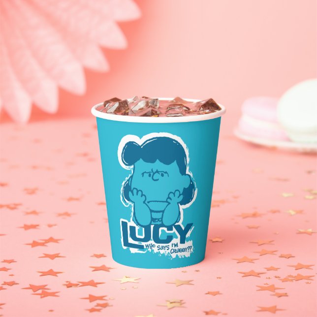 Gobelets En Papier cacahuètes | Lucy Who Says I'm Crabby? ? (Insitu)