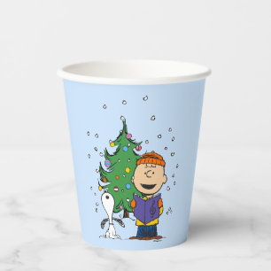 Gobelets En Papier cacahuètes   Noël