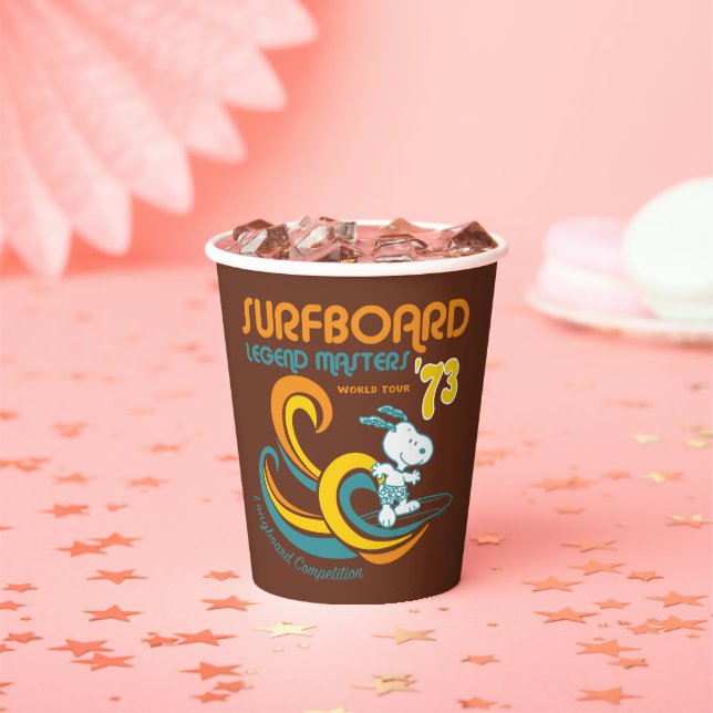 Gobelets En Papier cacahuètes | Snoopy Surboard Longboard Competition (Insitu)