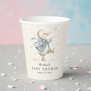 Gobelets En Papier Cadeau de naissance sous forme de livre d'histoire