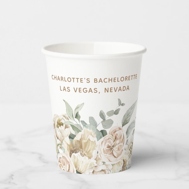 Gobelets En Papier Cadeau personnalisé pour la fête de Bachelorette (Gauche)