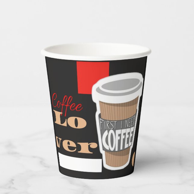 Gobelets En Papier café (Recto)