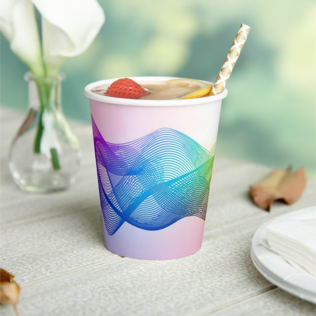 Gobelets En Papier Café Obsessionnel Cute Barista (Insitu)