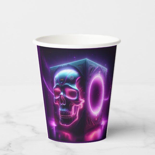 Gobelets En Papier Caisson de basses Skullbox (Recto)