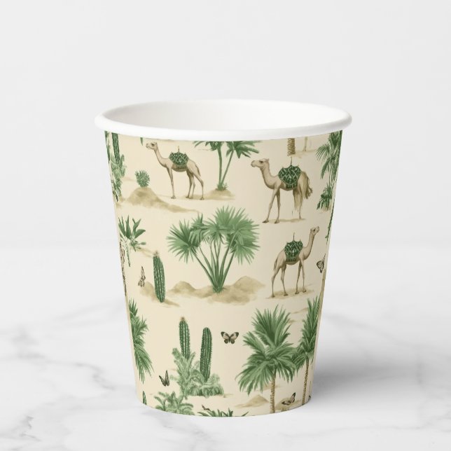 Gobelets En Papier "Camel Caravan Paper Cup" (Recto)