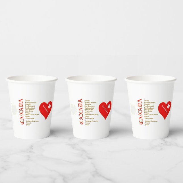 GOBELETS EN PAPIER CANADAFIRST (Multi)