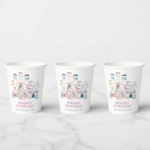 Gobelets En Papier Carnival mignonne Anniversaire Parti Budget