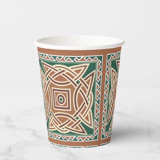 Gobelets En Papier Celtic Kells (Recto)