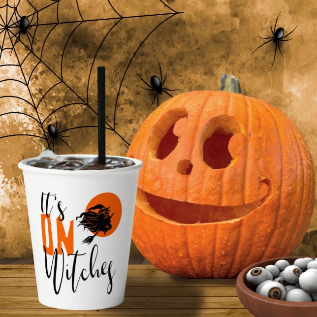Gobelets En Papier C'est On Witches ID442 (Créateur téléchargé)