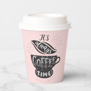 Gobelets En Papier C'est toujours des tasses de papier à café