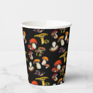 Gobelets En Papier Champignons