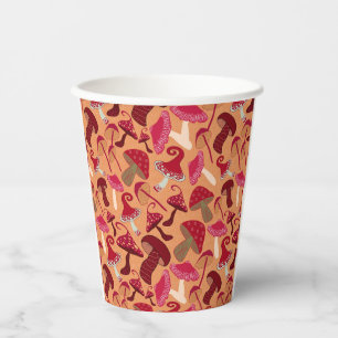 Gobelets En Papier Champignons mignons
