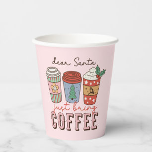 Gobelets En Papier Cher Père Noël   Noël mignon