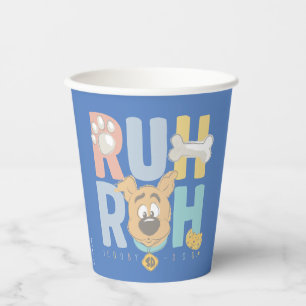 Gobelets En Papier Chiot Scooby-Doo "Ruh Roh"