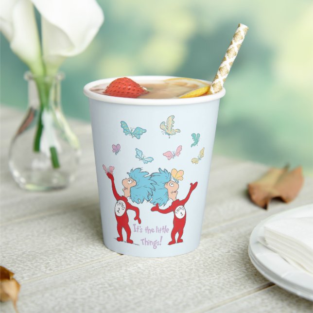 Gobelets En Papier Chose Une Chose Deux C'est Les Petites Choses !