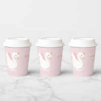 Chou rose girly mignon cygne élégant décor de fête