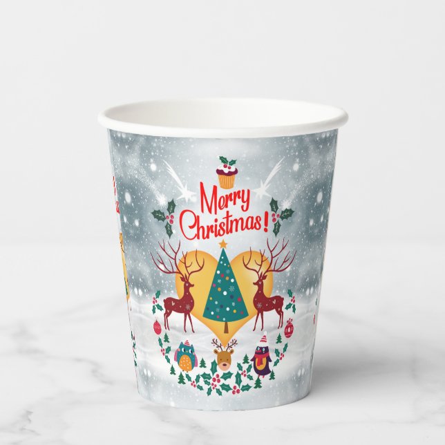 Gobelets En Papier Christmas Soul (Verso)