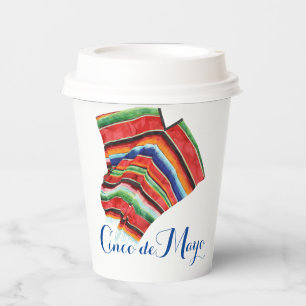 Gobelets En Papier Cinco de May Sarape 8oz Paper Cup