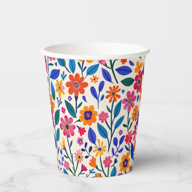 Gobelets En Papier Cinco De Mayo-fête mexicaine (Recto)