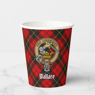 Gobelets En Papier Clan Wallace Crest Coupes en papier