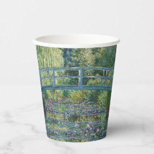 Gobelets En Papier Claude Monet - Bassin aux Nymphéas, Harmonie Verte