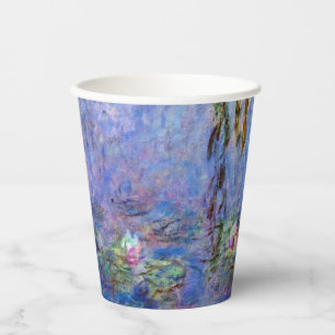 Gobelets En Papier Claude Monet - Lys d'eau