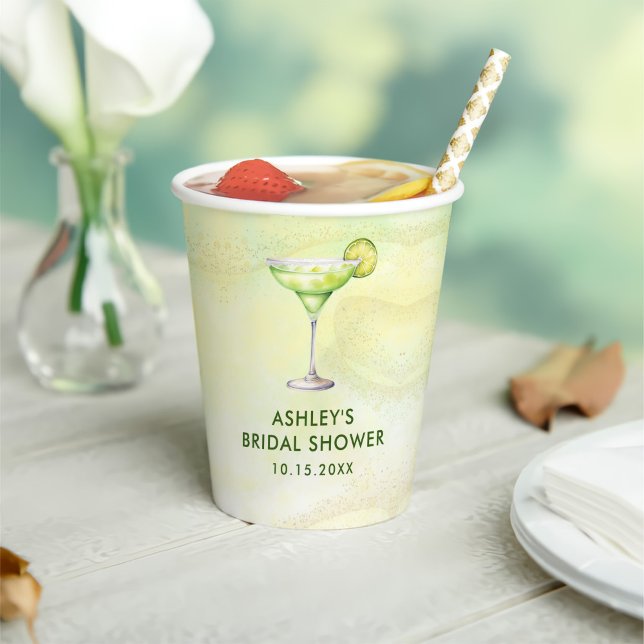 Gobelets En Papier Cocktails Brunch & Bubbly Enterrement de Vie de Je (Créateur téléchargé)