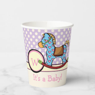 Gobelets En Papier Coeurs délicieux Rocking Horse Paper Cup