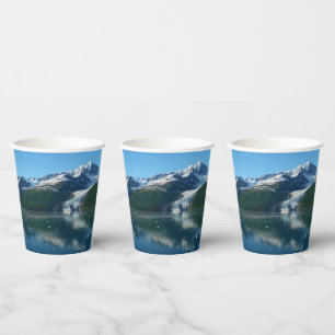 Gobelets En Papier College Fjord II Belle photographie d'Alaska