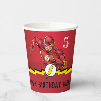 Gobelets En Papier Comics DC | Flash Anniversaire