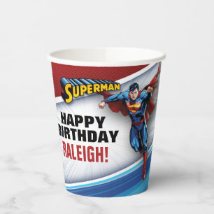 Gobelets En Papier Comics DC Superman - Anniversaire
