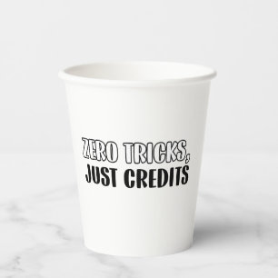 Gobelets En Papier Comptable amusant Halloween - Zero Tricks