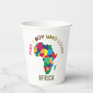 Gobelets En Papier continent africain