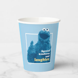 Gobelets En Papier Cookie Monster Propager la gentillesse et le rir