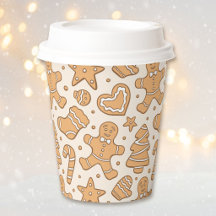 Cookies en pain d'épices Noël beige neutre