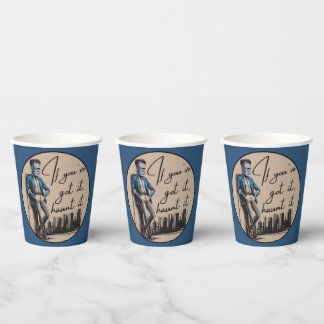 Gobelets En Papier Cool Frankenstein Si vous l’avez, Haunt it