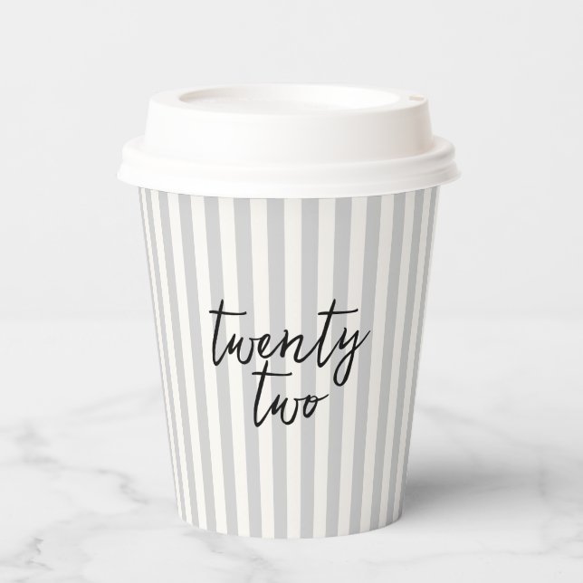 Gobelets En Papier Coquette Disco Ball & Black Bow Gris Gris (Recto)