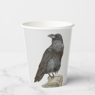 Gobelets En Papier Corbeau