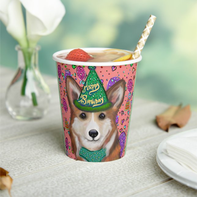 GOBELETS EN PAPIER CORGI (Insitu)