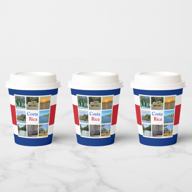 Gobelets En Papier Costa Rica (Multi)