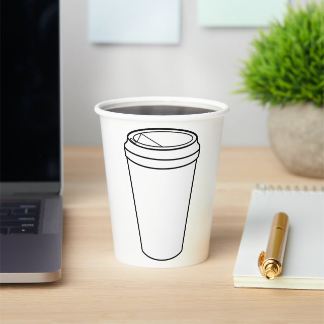 Gobelets En Papier Coupe de café (Papier to-Go)  (Insitu)